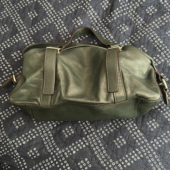 Abro Green Leather Purse - Picture 6 of 8